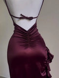 Dermearne2024 Europe and the United States explosive new cross-border dress summer senior sense Y2K sexy halter Spice Girl dress