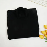 DERMEARNE Autumn Winter Women Turtleneck Knitted Dresses Elegant Solid Bodycon Long Sleeve Sweater Dress Spring Office Lady Sexy Dresses