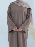 DERMEARNE Eid Modest Clothing Muslim Kaftan Under Dress Abaya Dubai Islam For Women Robe Longue Caftan Marocain Femme Vestidos Musulmane