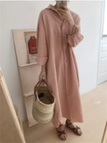 DERMEARNE S-2XL Summer Shirt Dress Evening Vintage Dress Party Oversize Long Cotton Beach Women Dresses Robe Vestido Vestidos Para Mujer