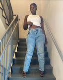 Y2k Hip-Hop Retro Street Casual Women's Harajuku Fashion Trends Printed Denim Trousers Straight Wide-leg Pants For Men and Women