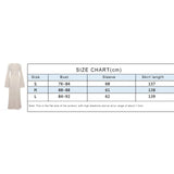 Women Knitted Dress Long Sleeve V Neck Hollowed Solid See-through Slit Long Dress
