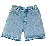 Casual fashion simple pocket unique design denim shorts y2k punk loose summer street hip-hop couple basketball straight shorts