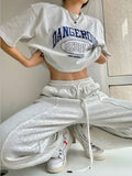 Women Sweatpants Casual Joggers Harajuku Hip Hop Korean Fashion Y2k Female Wide Leg Sports Trousers Streetwear Loose