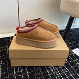 Australia Tazz Platform Women Ultra Uggs Boots Walking Shoes Suede Sheepskin Fur Wool Fluffy Designer Ankle Warm Sneakesr