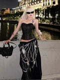 Y2K Harajuku Retro Vintage Streetwear Women Gothic Punk Style Loose Casual Straight Pants Baggy Oversized Wide Leg Sweatpants
