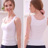 Women Summer Ice Silk Seamless Tank Tops Sleeveless Plus Size Camisole Ladies Street Tanks Tops Tees Soft Breathable Cool Vest