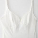 Dermearne Casual V-Neck Short Dress with Belt Temperament Pleated Camisole Dress Comfortable Sleeveless Slim Fit Vestidos for Beach Party