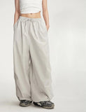 Harajuku Vintage Streetwear Cargo Pants Women Casual Baggy Sports Trousers Spring Japanese 2000s Style Y2k Wide Leg