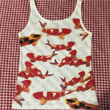 Dermearne Punk Y2k style Grunge Camisole Tops Streetwear Women's Sleeveless Corset Print Cute Crop Tops Emo girls Clothes Gothic Tank 90s