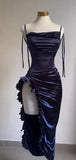 Dermearne Europe and the United States explosive new cross-border dress summer senior sense Y2K sexy halter Spice Girl dress