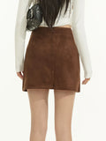 Women's Sexy Y2K Mini Skirt, High Waist, A-line, Short, Solid, Ladies Fashion Pack, Vintage, Winter, Autumn, 2021