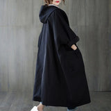 Spring Autumn Trench Coat Woman Korean Single-Breasted Mid-Long Women Trench Overcoat Khaki Windbreaker Pocket Female
