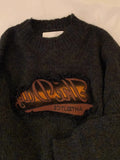 Women Grey Pullover Knitted Sweater Harajuku 90s Aesthetic Y2k Long Sleeves Sweaters Fashion Vintage 2000s Clothes Autumn