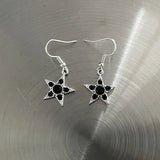 DERMEARNE New Harajuku Vintage Goth  Pink Peach Heart Drop Earrings For Women Grunge Punk Halloween Aesthetic Y2k Fairy Jewelry