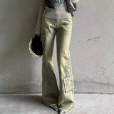 High Waisted Slimming Straight Leg Jeans For Women Autumn And Winter Y2k Jeans High Quality Streetwear Do Old Skiny Pants