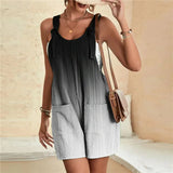 Womens Bib Overall Shorts Casual Loose Fit Pocket Short Jumpsuit Romper Adjustable Shortalls Summer Oversized Playsuit Beachwear