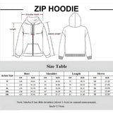 Kpop Harajuku Style Hooded Sweatshirt For Men Women Maxident Printing Zip Up Hooded Pullover Hip Hop Y2k Streetwear