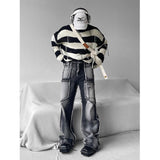 Y2K Man Streetwear Techwear Cargo Korean Harajuku Straight Casual Pants for Men Sweatpants Wide Leg Joggers Trousers Clothes ins
