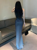Summer Dress Women Sexy Fashion Sleeveless Backless Bodycon Straps Long Dress Female Casual Streetwear Club Elegant Party Dress