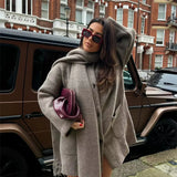 Winter New Product Women's Fashion and Casual 100 Pairs Scarf Short Knitted Coat Coat