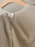 Loose Knitted Crop Tops Women Clothing Temperament Camis Sleeveless Hollow Out Backless Summer Tanks O Neck Fashion Y2k Vests