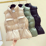 Hit Very Warm Vest Jackets Female Winter 2024 Coats New Feather Sleeveless Vests Down Jacket for Women Coat Ultra Light Black