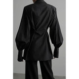 Black Long Sleeve Shirt Women Korean Fashion Spring Tunic Harajuku Luxury Blouse Female Aesthetic Office Ladies Clothes