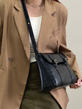 Vintage Women's Shoulder Bag Large Capacity Ladies Tote Purse Handbags Pu Leather Female Messenger Bags College Girls Book Bag