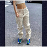Fashionable Slim Fit Jeans For Women European American Export High Quality Cotton Twill Denim Trousers