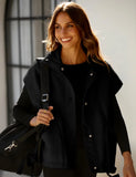 Women's Fuzzy Fleece Vest Oversized Sleeveless Sherpa Jacket Warm Button Down Gilet Outerwear with Pockets
