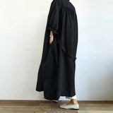 New Casual Women's Long Sleeved Shirt Dress Versatile Long Windbreaker Jacket Spring/summer 2024