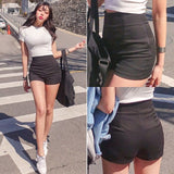 XS-4XL 2023 Sexy Spring Summer Fashion High Waist Slim Elastic Denim Shorts Female Sexy Short Pants  Booty Shorts