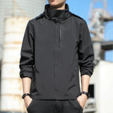 Windproof and Rainproof Thin Charge Coat Men Women Spring Autumn Basic Jacket Waterproof Outerwear Outfits Fashion Clothing New