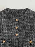Y2k Fashion Jackets For Women 2023 Spring Autumn O-Neck Chic Coats Female Casual With Pockets Vintage New In Outerwear